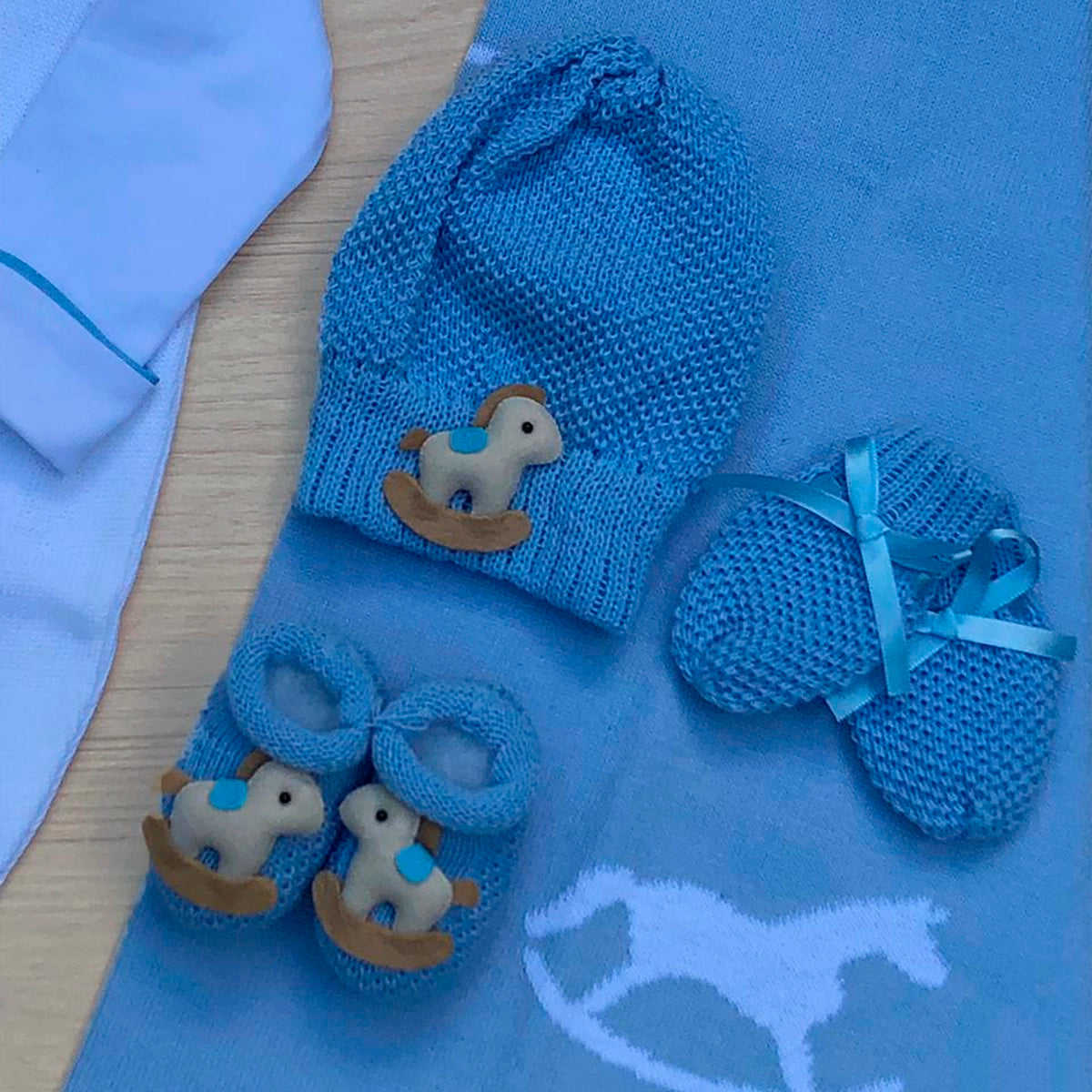 Saída Maternidade Tricot Hugo