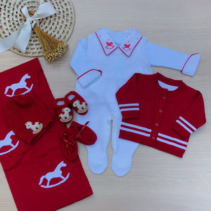 Saída Maternidade Tricot Hugo