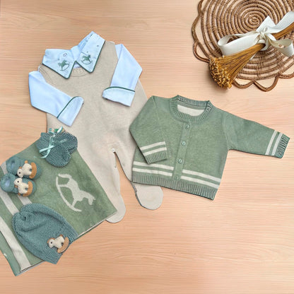Saída Maternidade Tricot Hugo