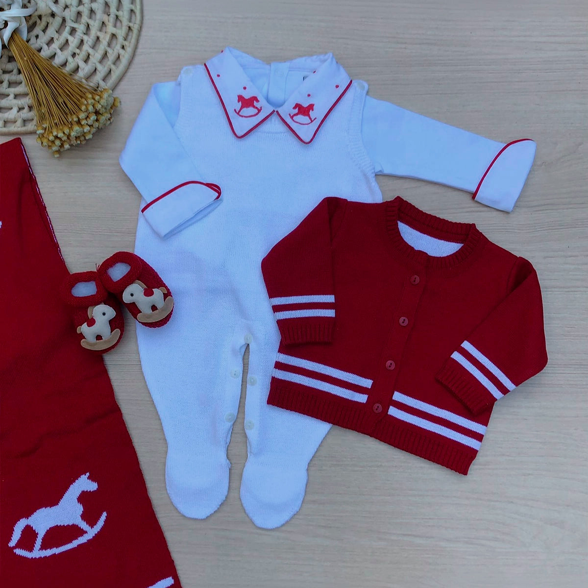 Saída Maternidade Tricot Hugo