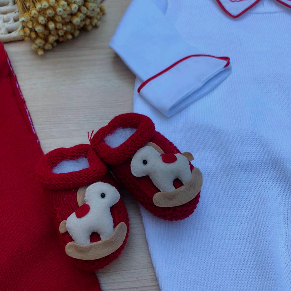 Saída Maternidade Tricot Hugo