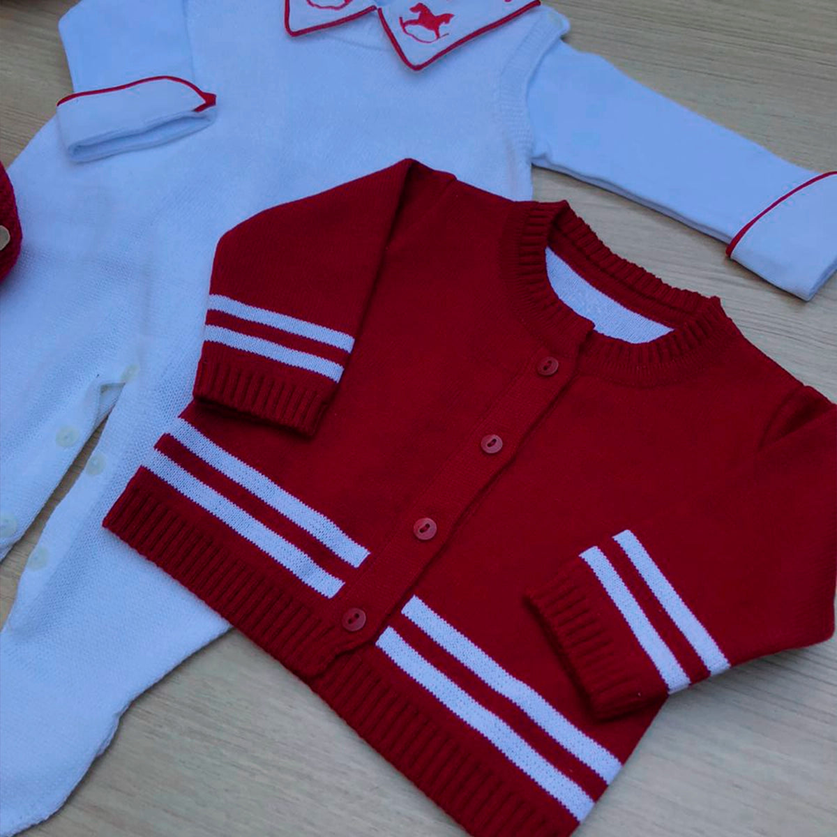 Saída Maternidade Tricot Hugo