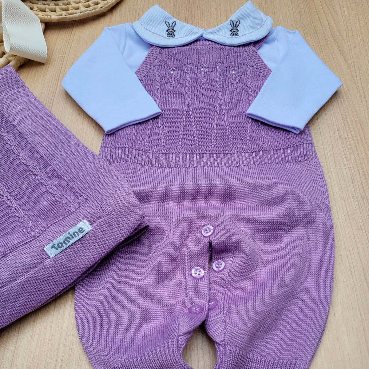 Saída Maternidade Tricot Izabella