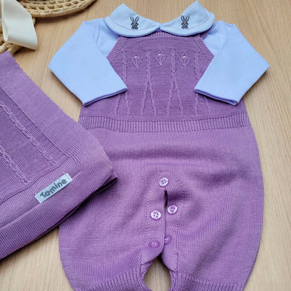 Saída Maternidade Tricot Izabella