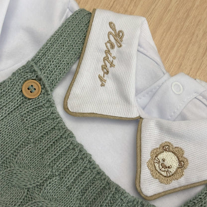 Saída Maternidade Tricot João Personalizado