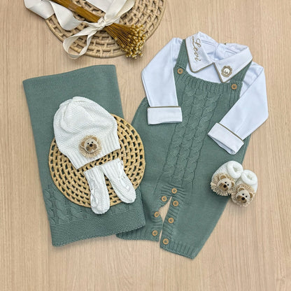Saída Maternidade Tricot João Personalizado