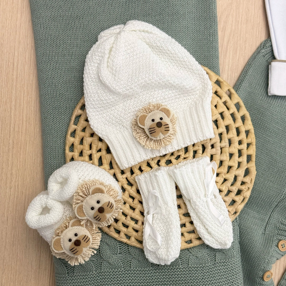 Saída Maternidade Tricot João Personalizado
