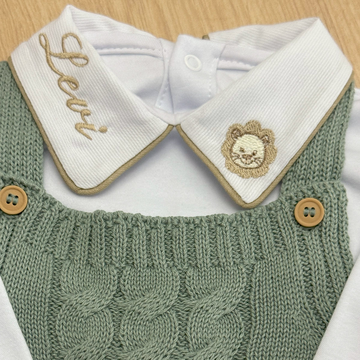 Saída Maternidade Tricot João Personalizado