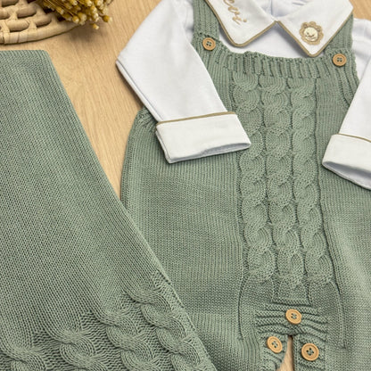 Saída Maternidade Tricot João Personalizado