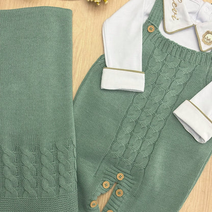 Saída Maternidade Tricot João Personalizado