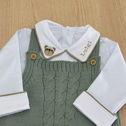 Saída Maternidade Tricot Thiago Personalizado
