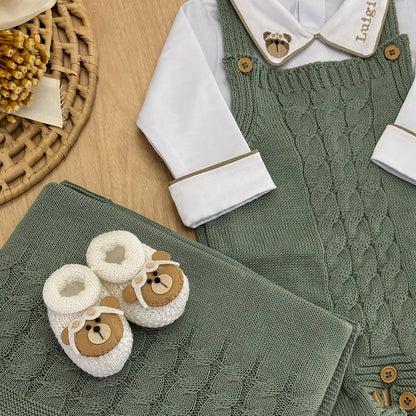 Saída Maternidade Tricot Thiago Personalizado