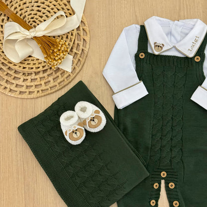 Saída Maternidade Tricot Thiago Personalizado