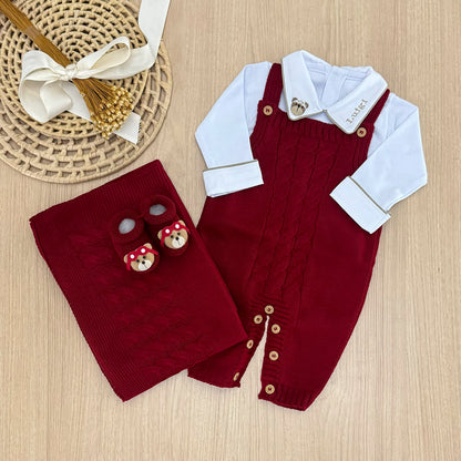 Saída Maternidade Tricot Thiago Personalizado