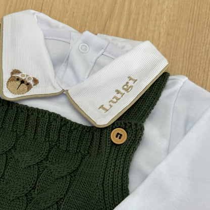 Saída Maternidade Tricot Thiago Personalizado