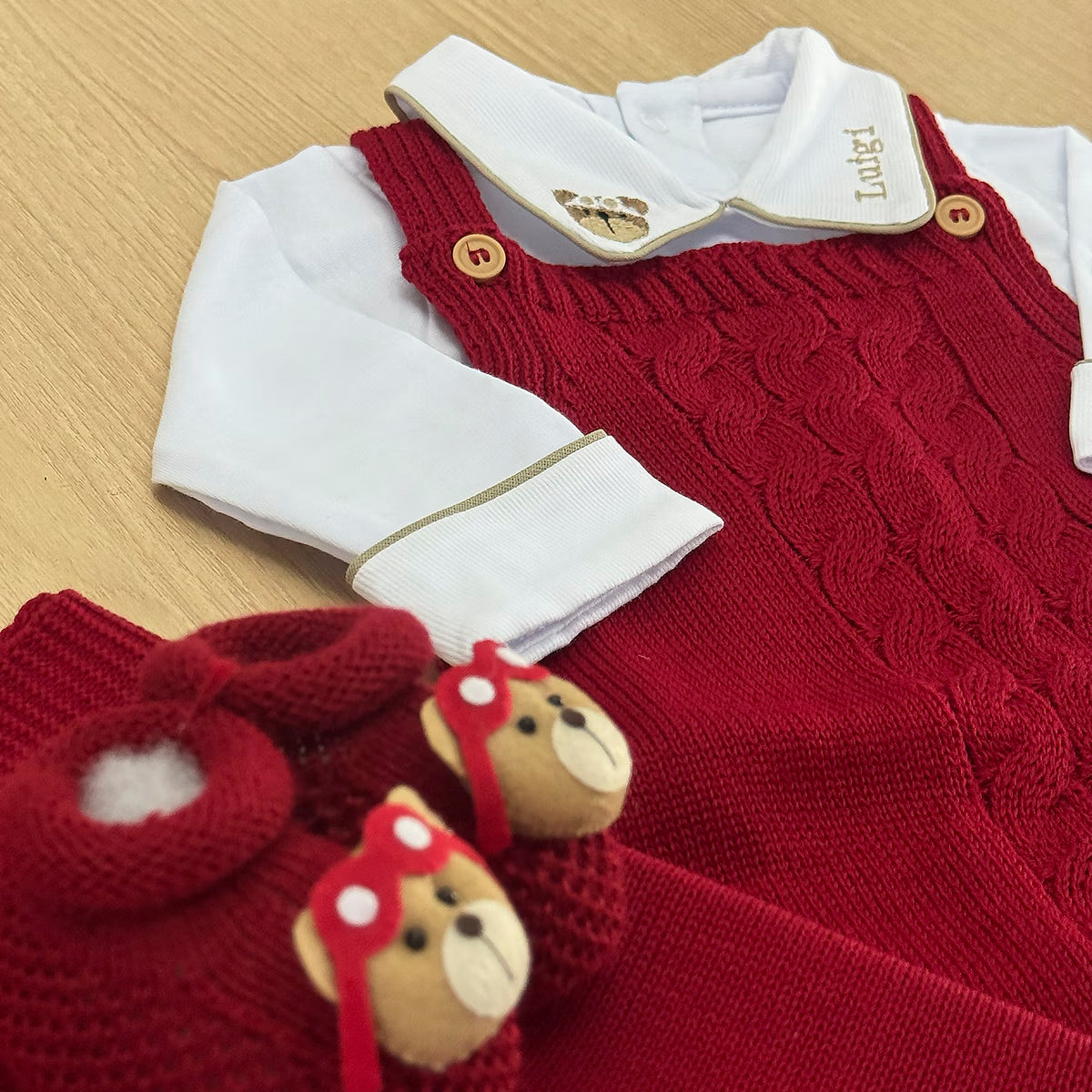 Saída Maternidade Tricot Thiago Personalizado