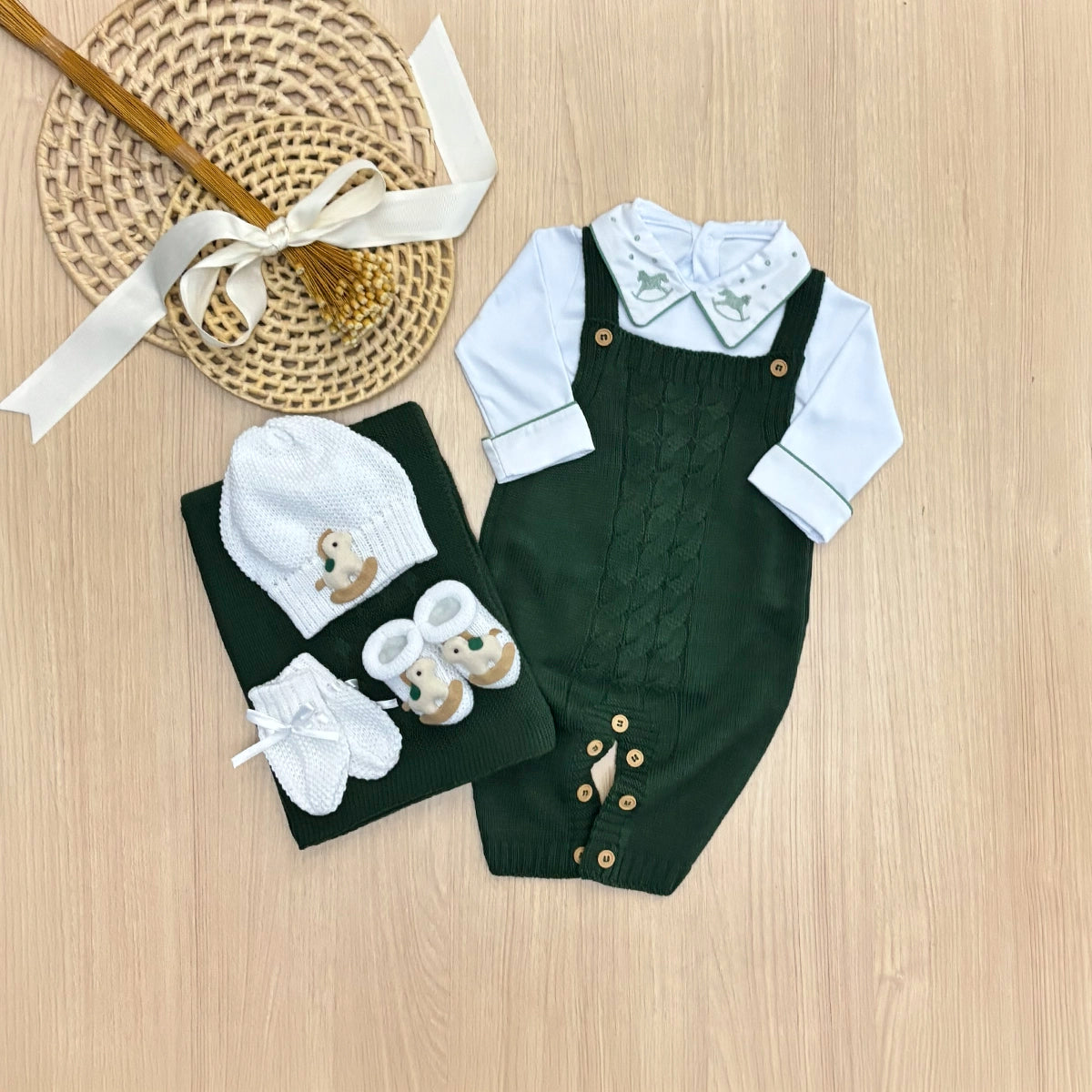 Saída Maternidade Tricot Ravi