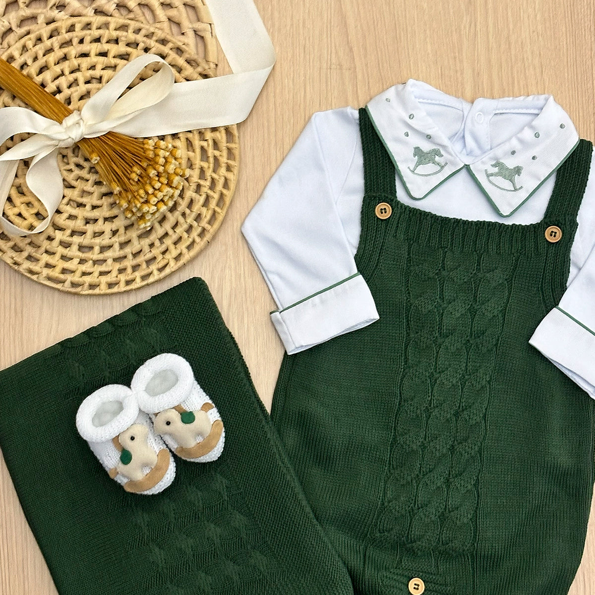 Saída Maternidade Tricot Ravi