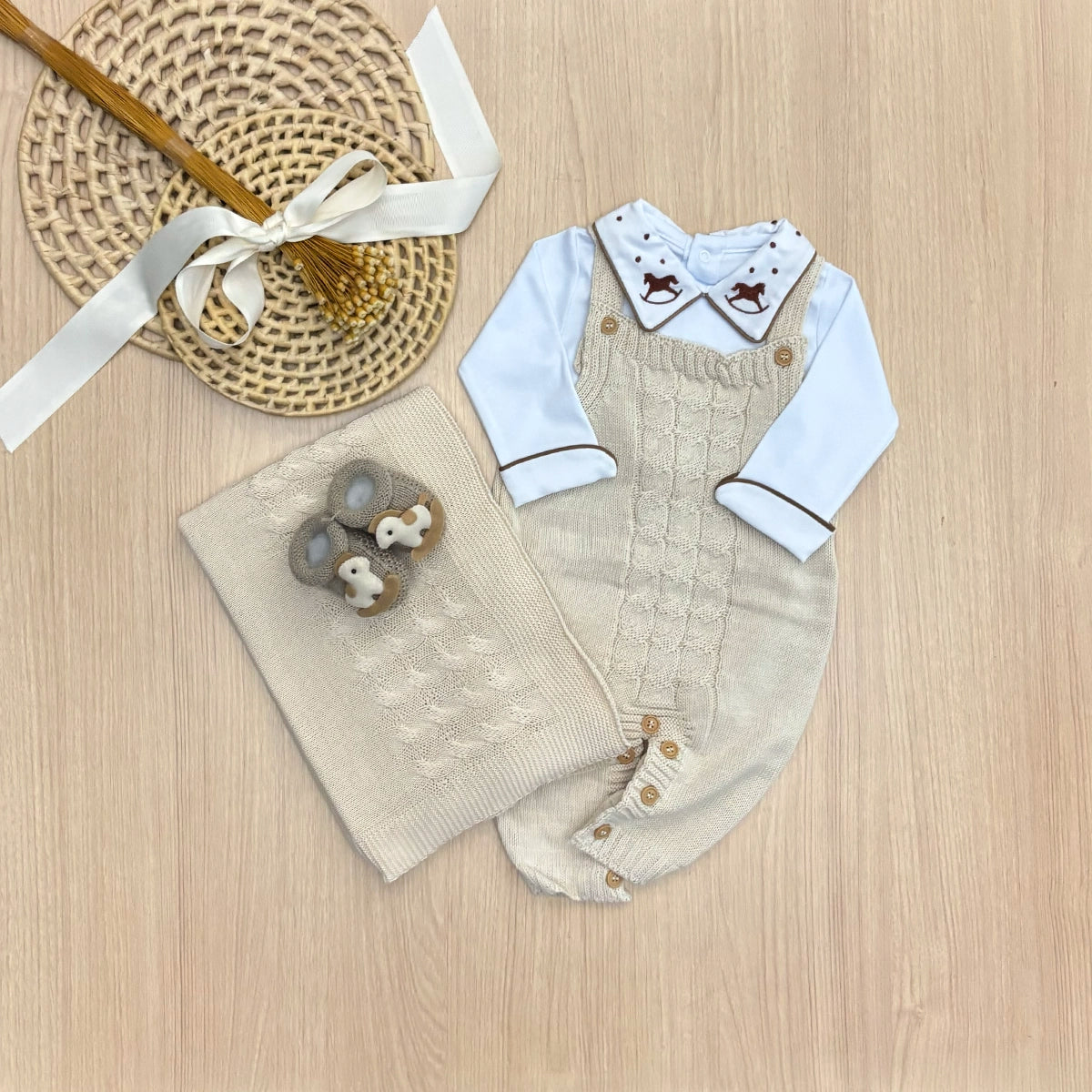 Saída Maternidade Tricot Ravi