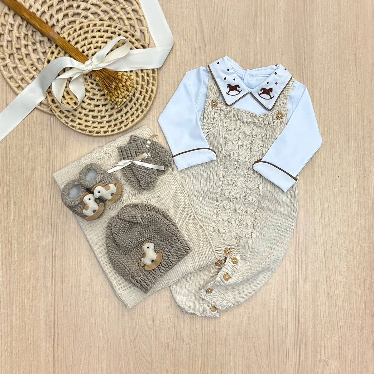 Saída Maternidade Tricot Ravi