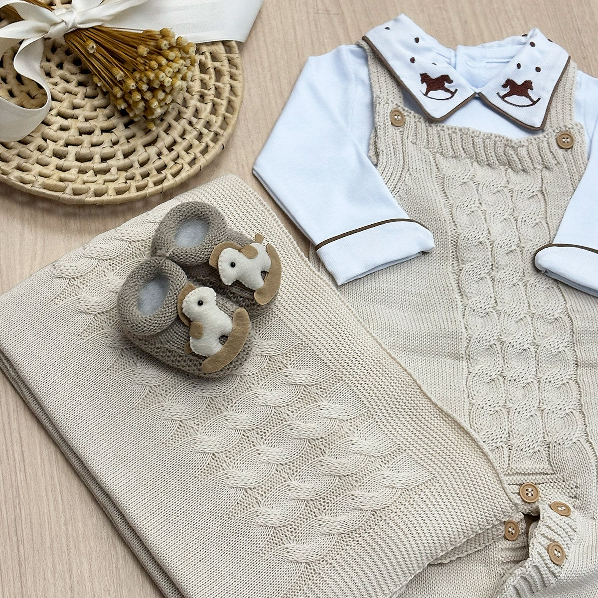 Saída Maternidade Tricot Ravi