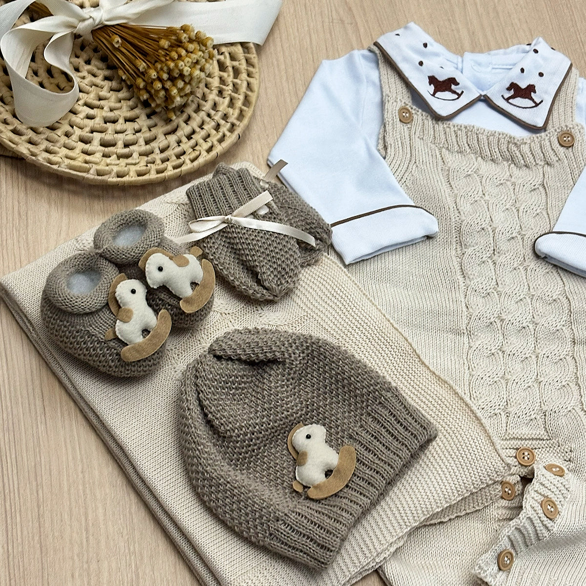 Saída Maternidade Tricot Ravi