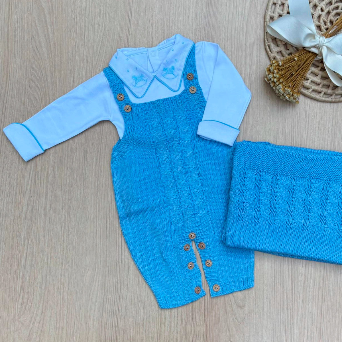 Saída Maternidade Tricot Ravi