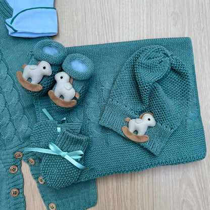 Saída Maternidade Tricot Ravi