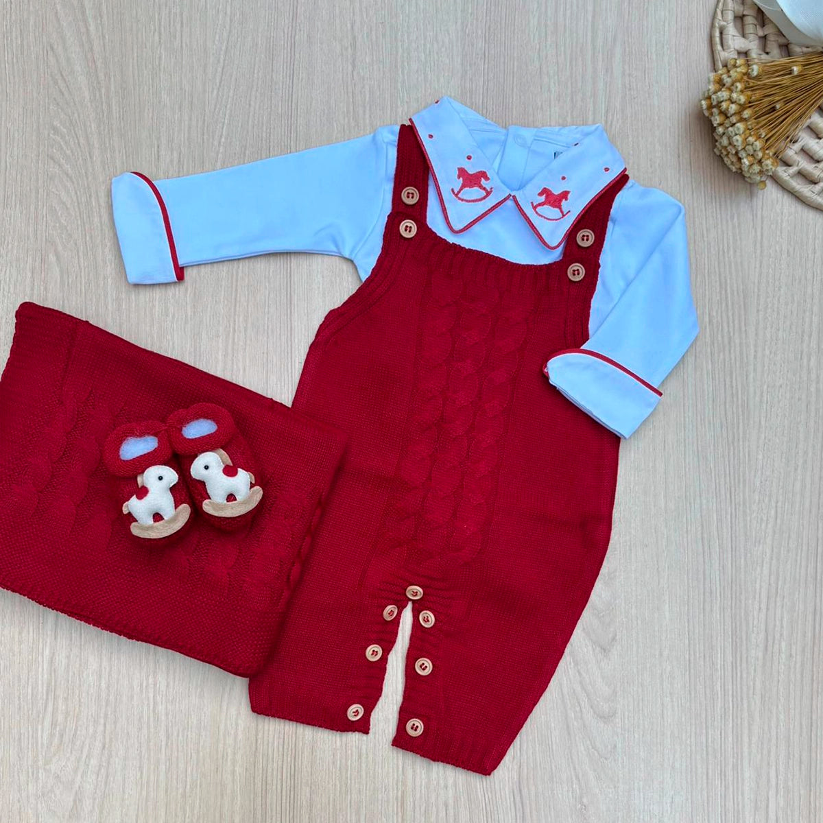 Saída Maternidade Tricot Ravi