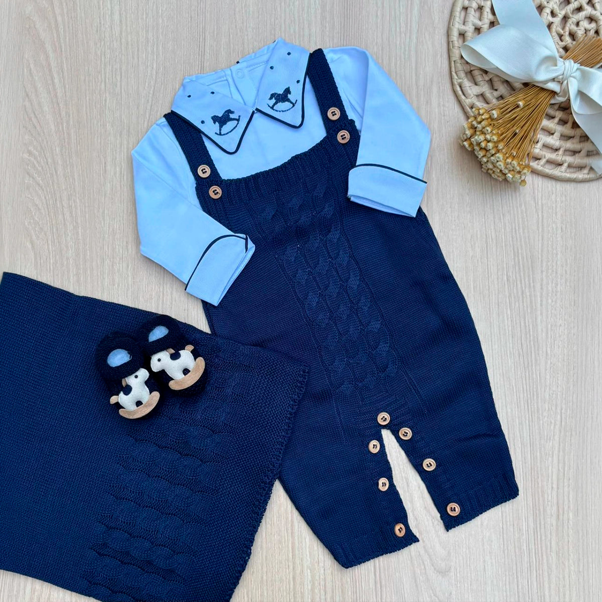 Saída Maternidade Tricot Ravi