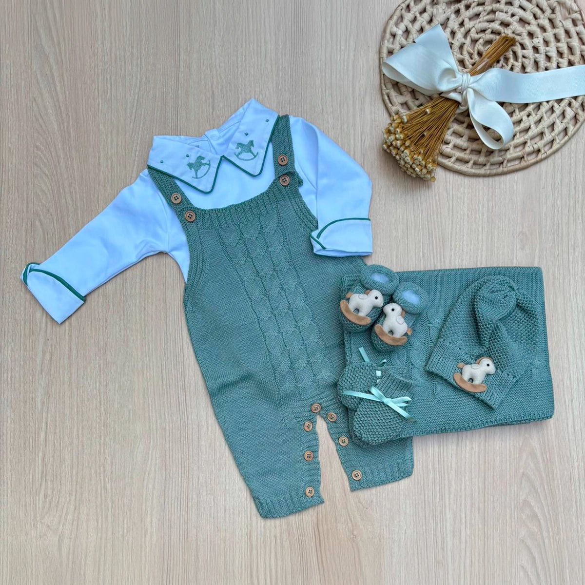 Saída Maternidade Tricot Ravi