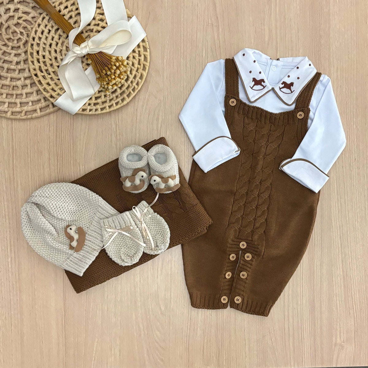 Saída Maternidade Tricot Ravi