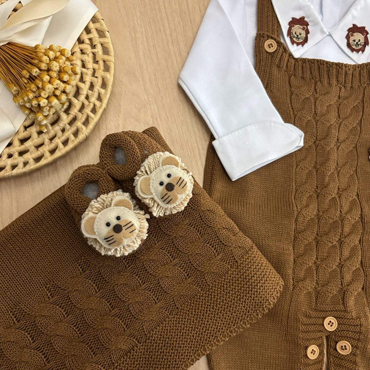 Saída Maternidade Tricot Zion