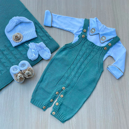 Saída Maternidade Tricot João