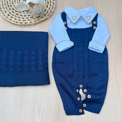 Saída Maternidade Tricot João