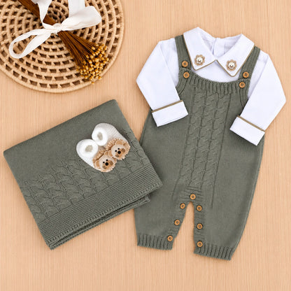 Saída Maternidade Tricot João