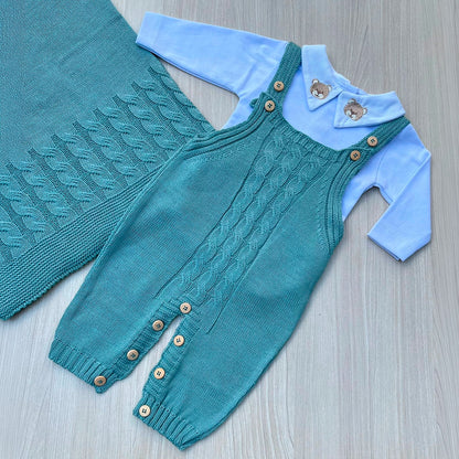 Saída Maternidade Tricot João