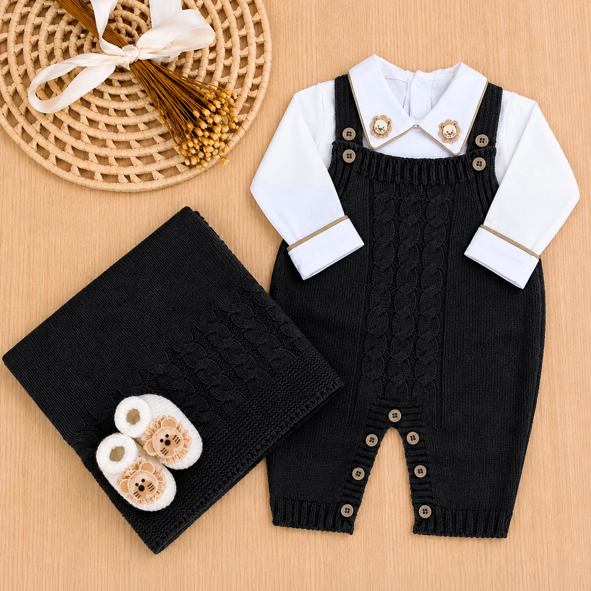 Saída Maternidade Tricot João