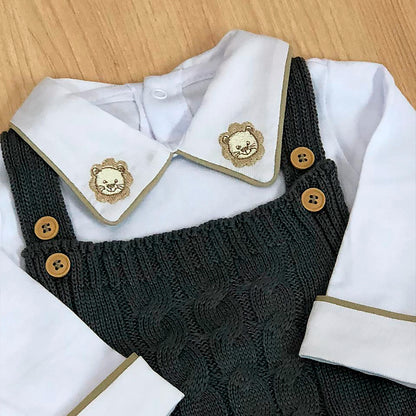 Saída Maternidade Tricot João