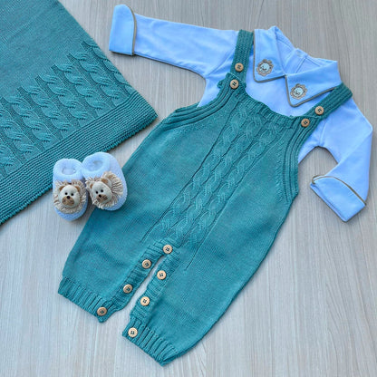 Saída Maternidade Tricot João
