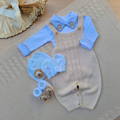 Saída Maternidade Tricot João