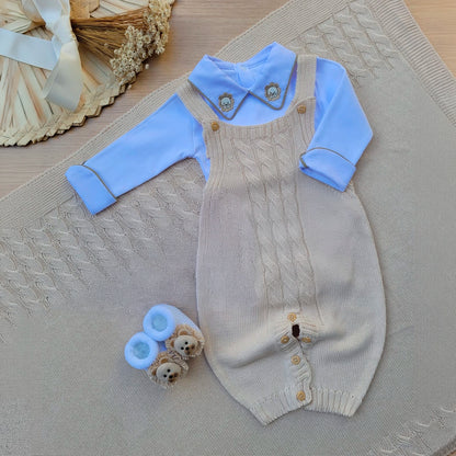 Saída Maternidade Tricot João
