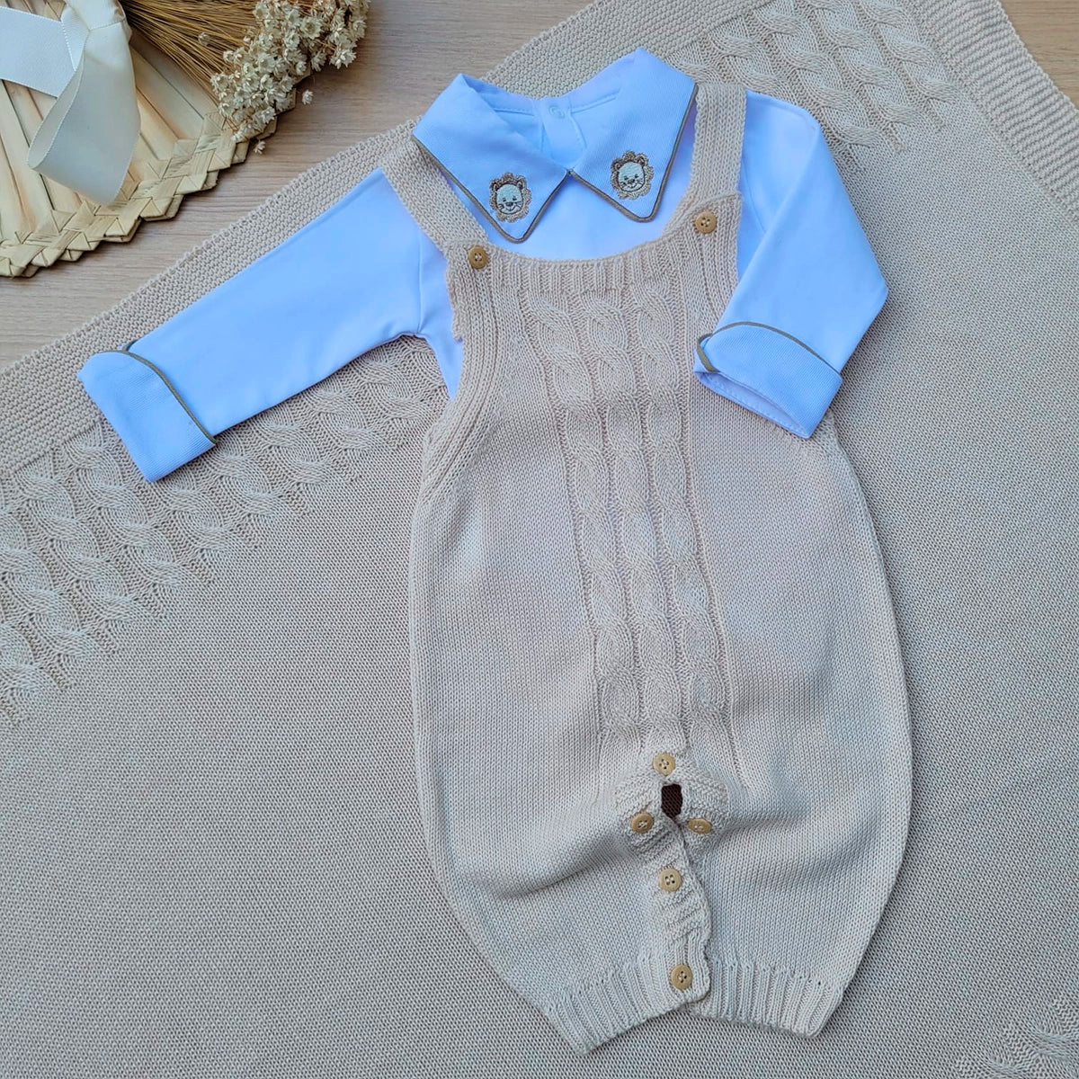 Saída Maternidade Tricot João
