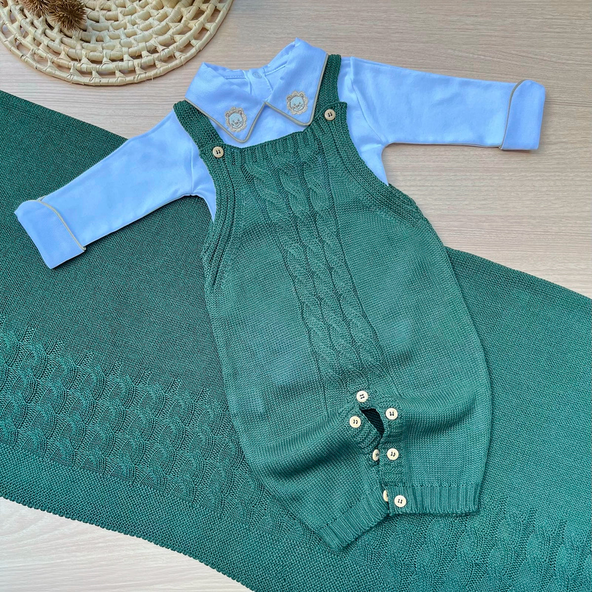 Saída Maternidade Tricot João