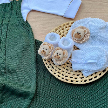 Saída Maternidade Tricot João