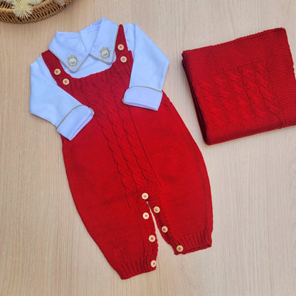 Saída Maternidade Tricot João