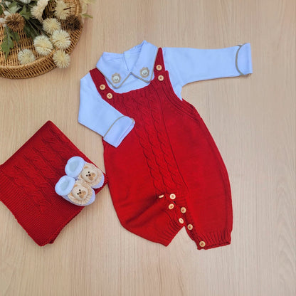 Saída Maternidade Tricot João
