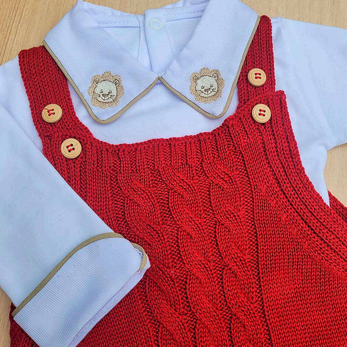 Saída Maternidade Tricot João