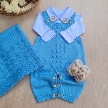 Saída Maternidade Tricot João