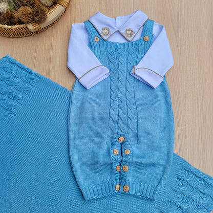Saída Maternidade Tricot João